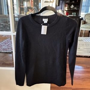 J Crew 100% Cashmere crew neck sweater NWT